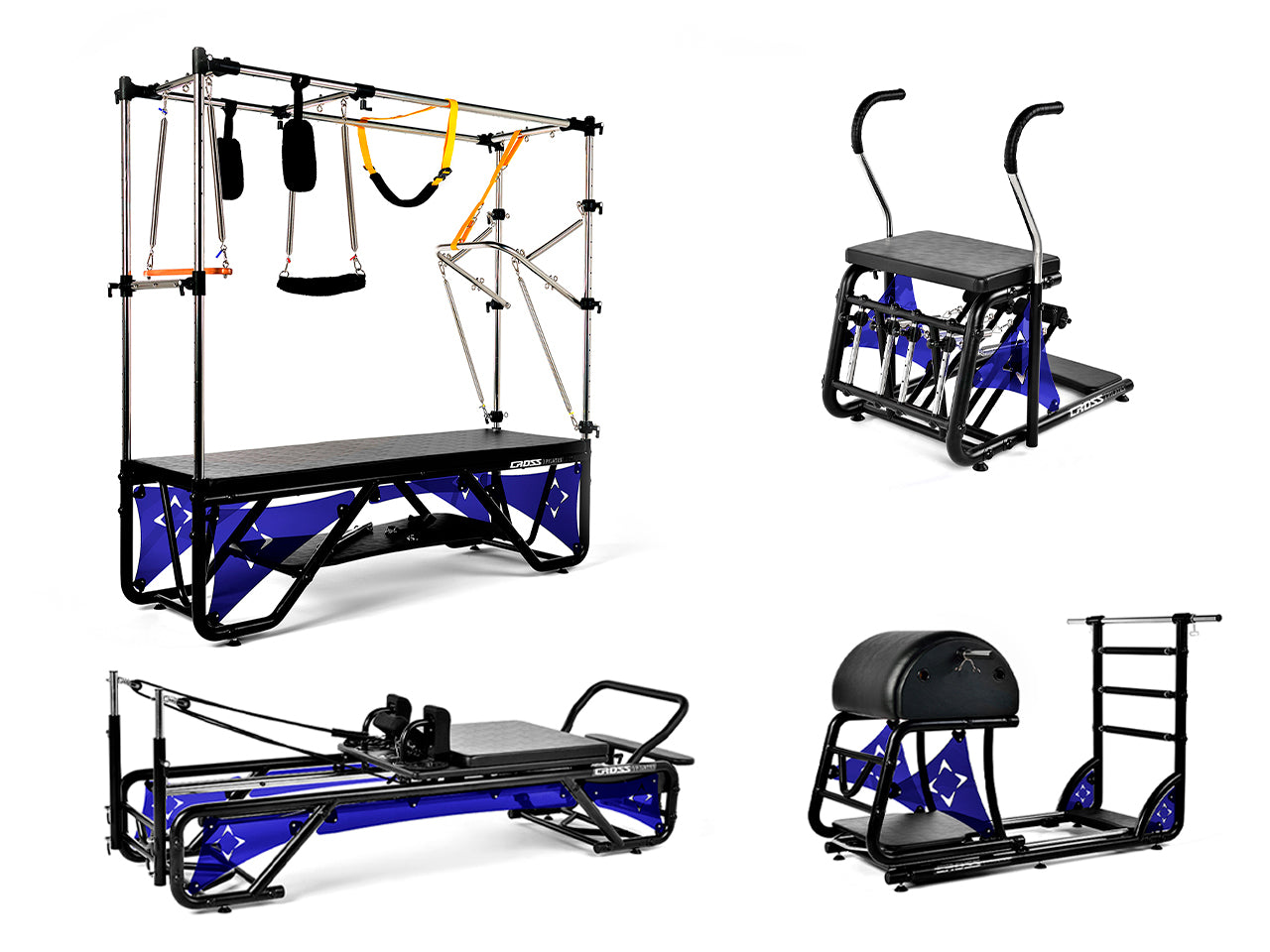 Kit Studio Cross Pilates Completo + Acrílico Verde Fluorescente - Arktus